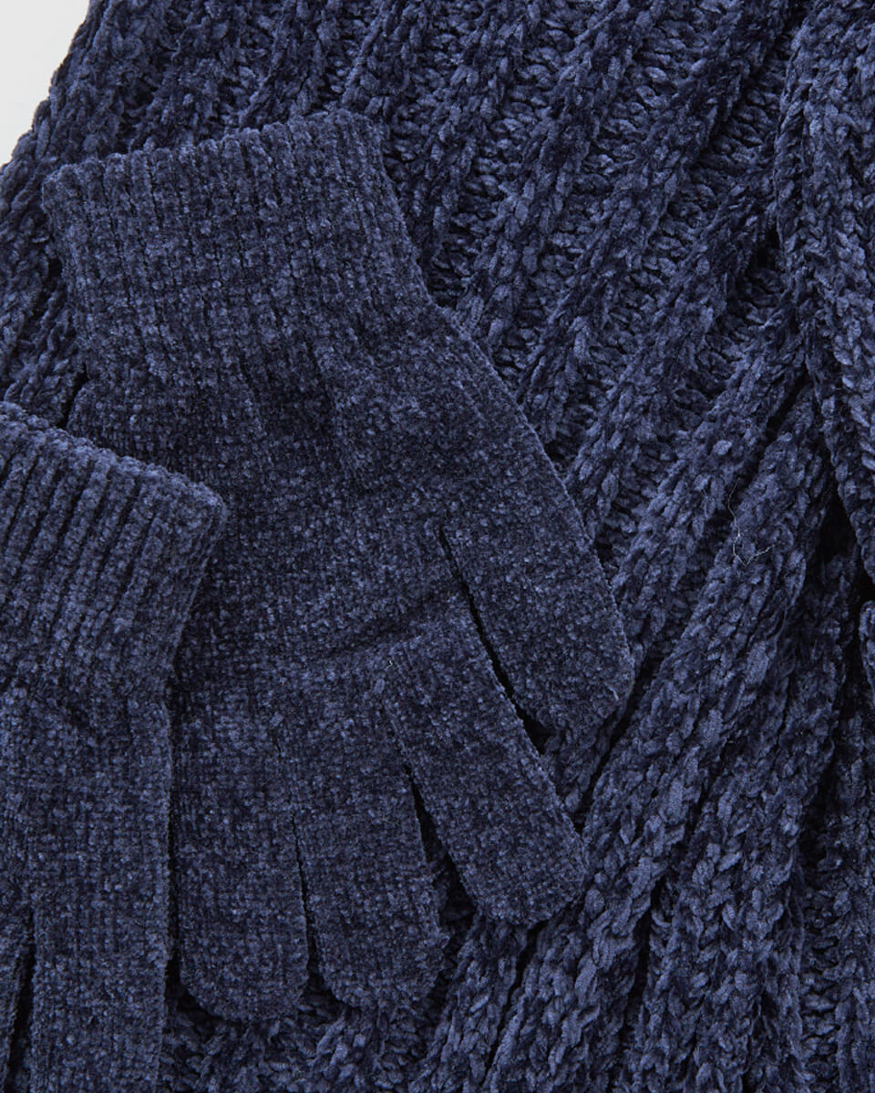 VERDE ΣΕΤ ΚΑΣΚΟΛ ΣΚΟΥΦΟΣ ΓΑΝΤΙΑ 06-0001290 ΜΠΛΕ