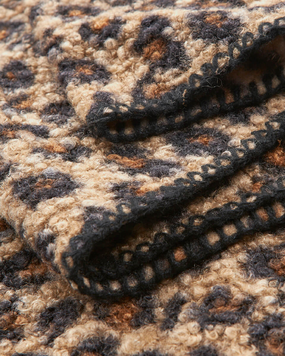 VERDE ΓΥΝΑΙΚΕΙΟ ΚΑΣΚΟΛ 06-0001335 ANIMAL PRINT ΚΑΦΕ