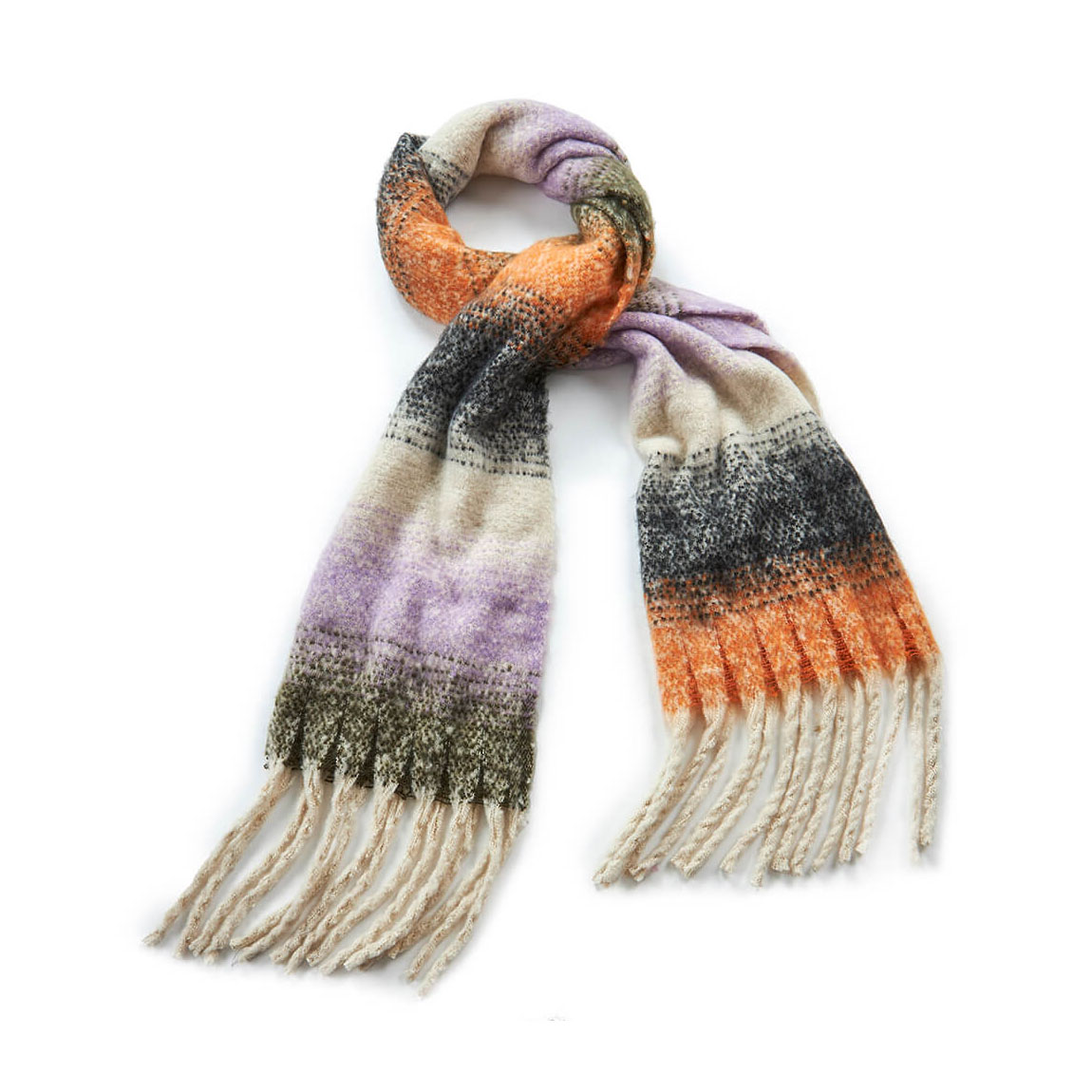 Verde Γυναικείο κασκόλ 180*40cm 06-1015 Λιλά