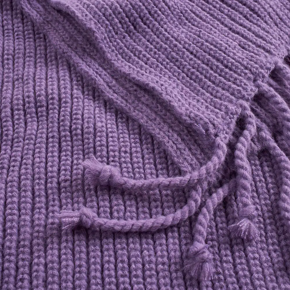 Verde Γυναικείο Κασκόλ 06-1100 Μωβ