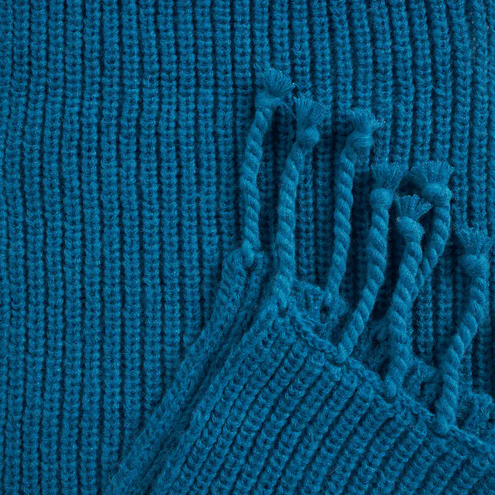 Verde Γυναικείο Κασκόλ 06-1100 Πετρόλ Verde Γυναικείο Κασκόλ 06-1100 Πετρόλ