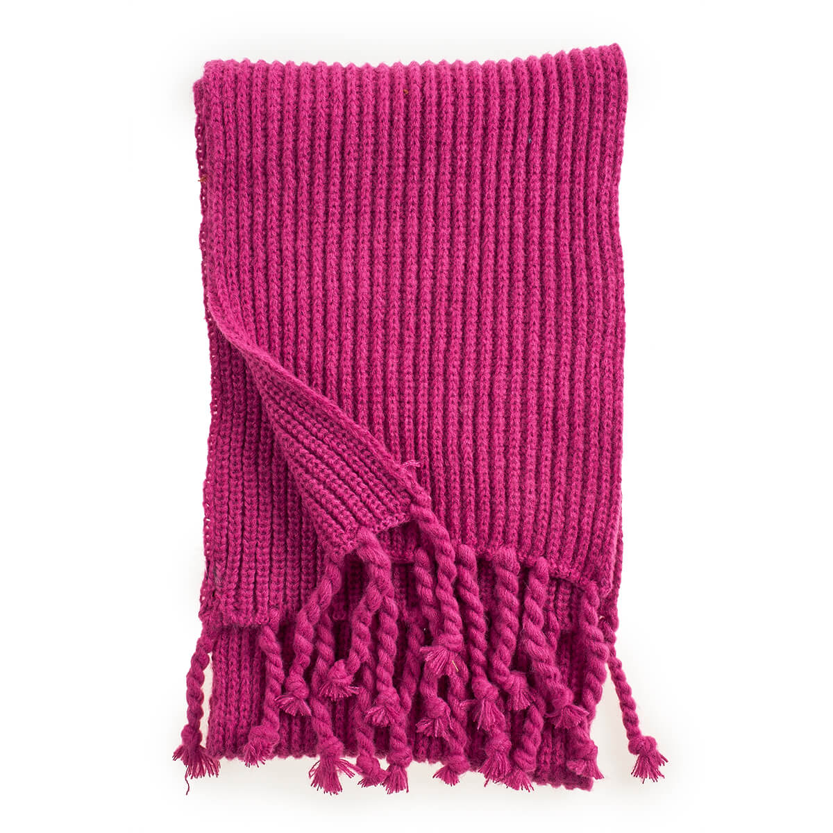 Verde Γυναικείο Κασκόλ 06-1100 Φούξια