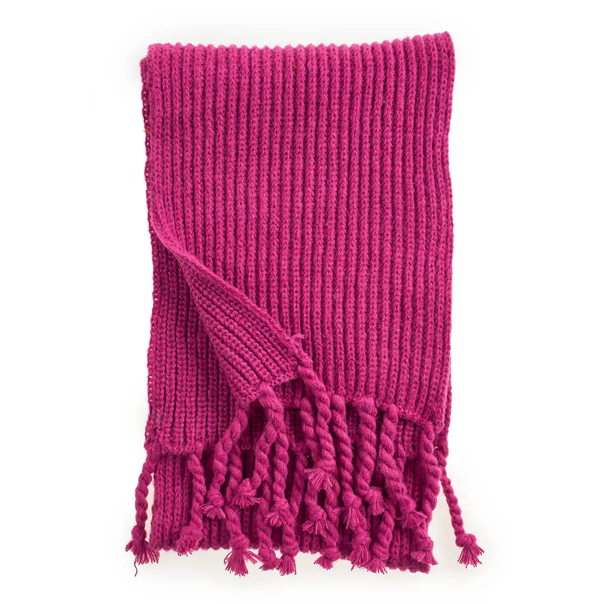 Verde Γυναικείο Κασκόλ 06-1100 Φούξια Verde Γυναικείο Κασκόλ 06-1100 Φούξια