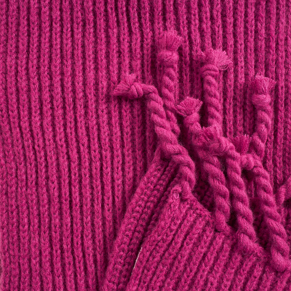 Verde Γυναικείο Κασκόλ 06-1100 Φούξια