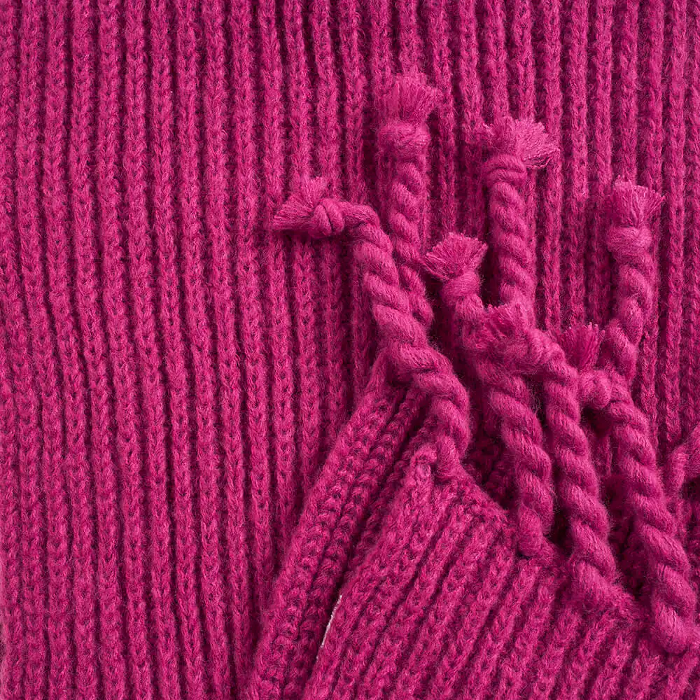 Verde Γυναικείο Κασκόλ 06-1100 Φούξια Verde Γυναικείο Κασκόλ 06-1100 Φούξια