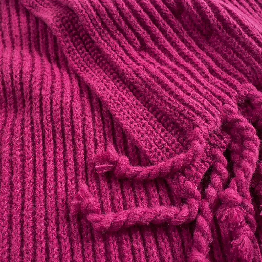 Verde Γυναικείο Κασκόλ 06-1100 Φούξια