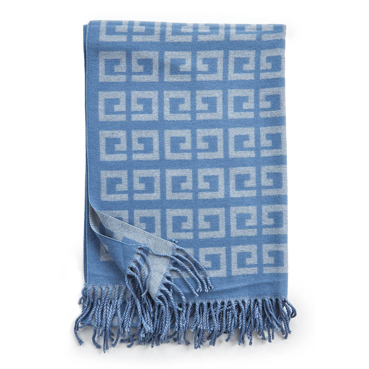 Verde Γυναικείο Κασκόλ 06-1107 Μπλε