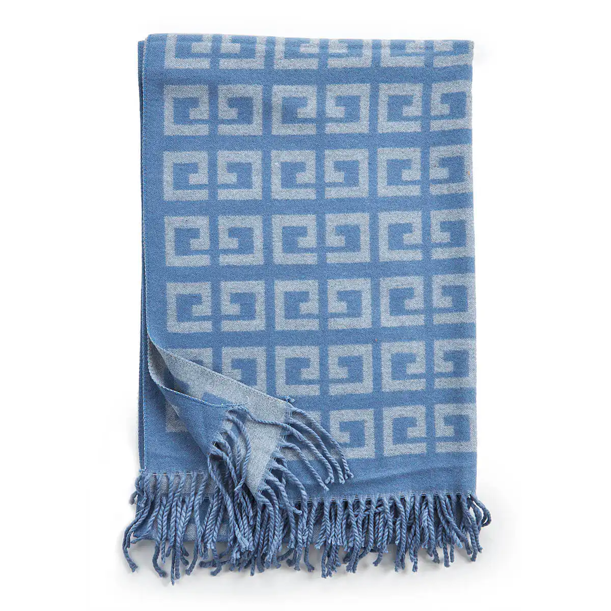 Verde Γυναικείο Κασκόλ 06-1107 Μπλε Verde Γυναικείο Κασκόλ 06-1107 Μπλε