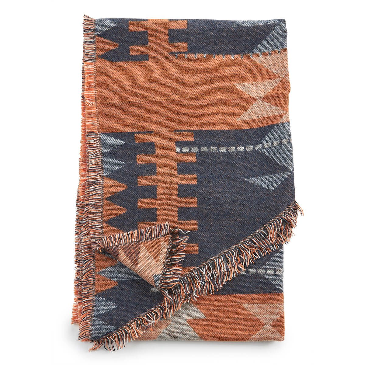 Verde Γυναικείο Κασκόλ 06-1135 Κεραμιδί