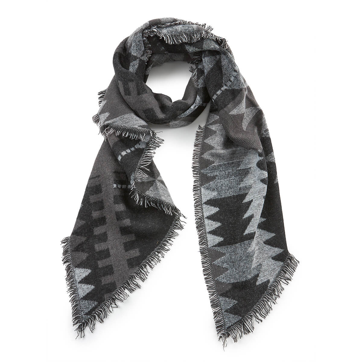 Verde Γυναικείο Κασκόλ 06-1135 Μαύρο