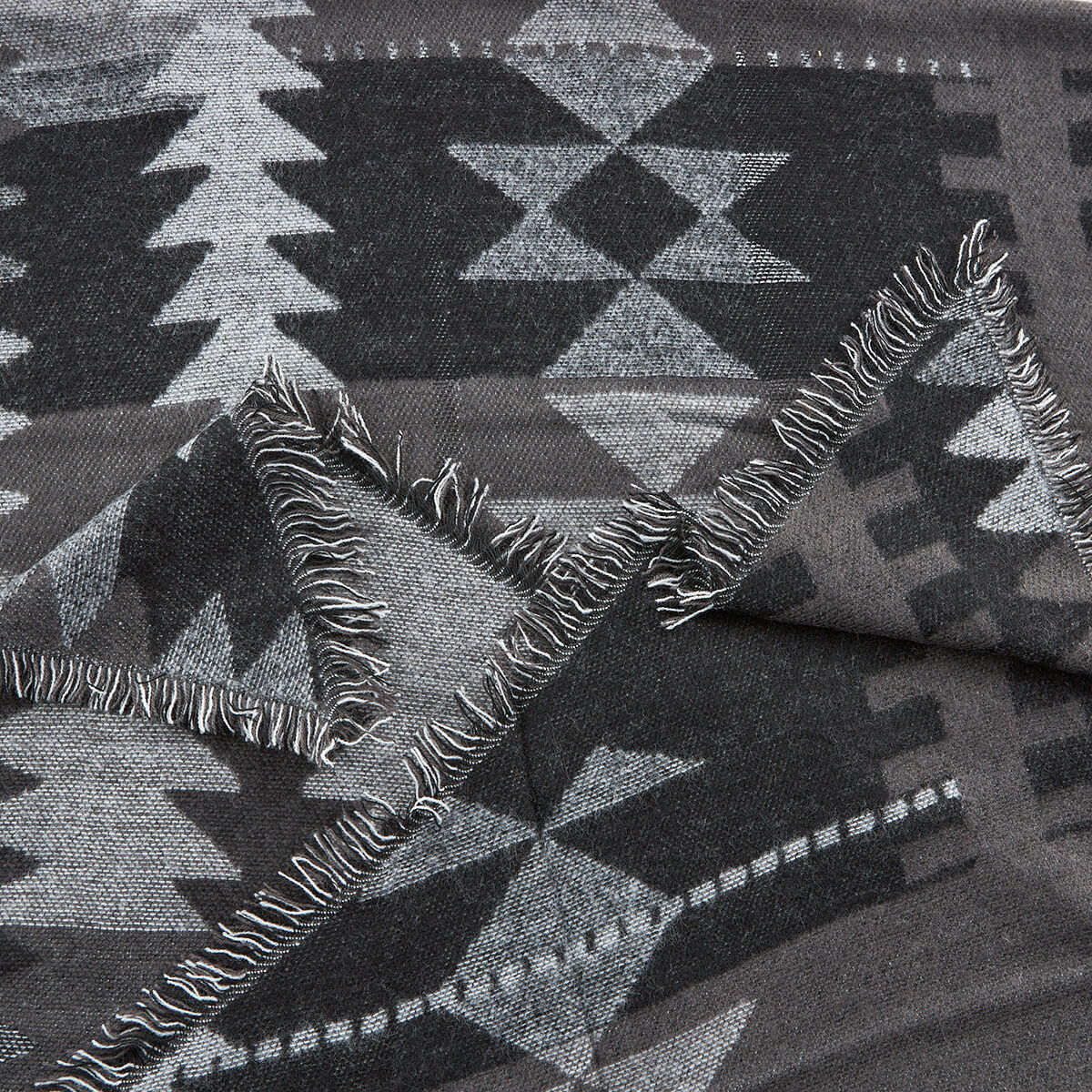 Verde Γυναικείο Κασκόλ 06-1135 Μαύρο