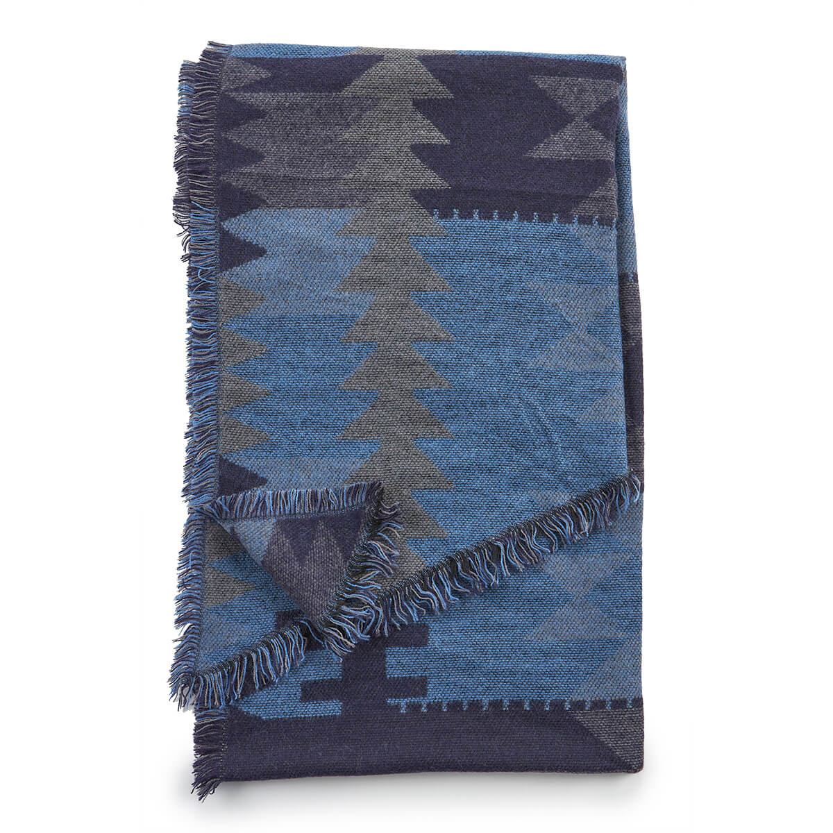 Verde Γυναικείο Κασκόλ 06-1135 Μπλε