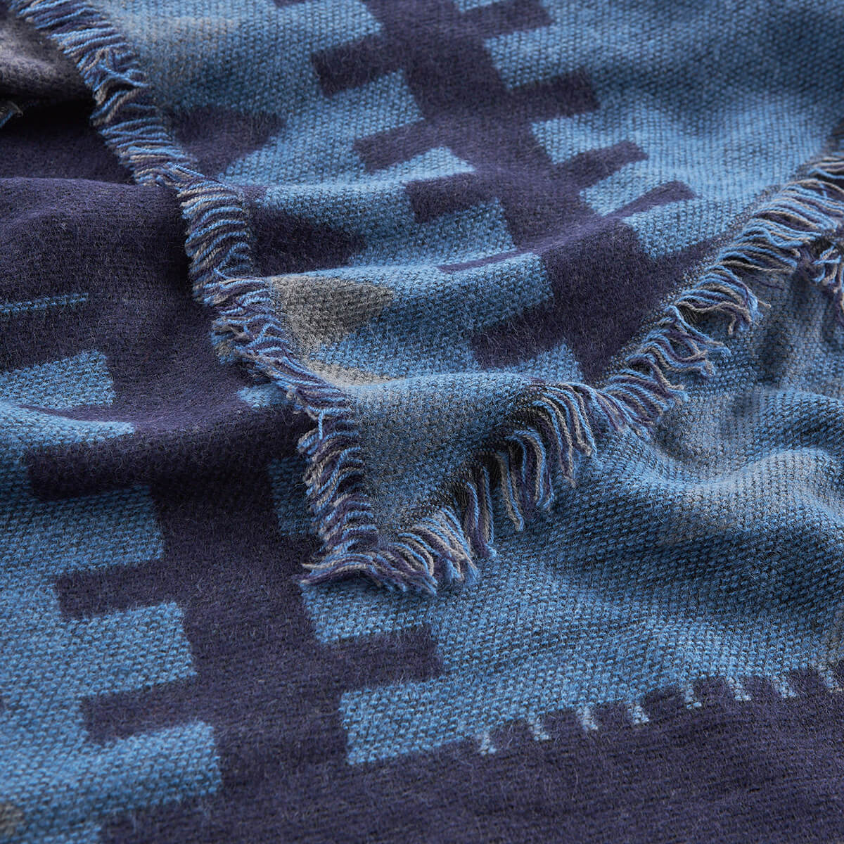 Verde Γυναικείο Κασκόλ 06-1135 Μπλε