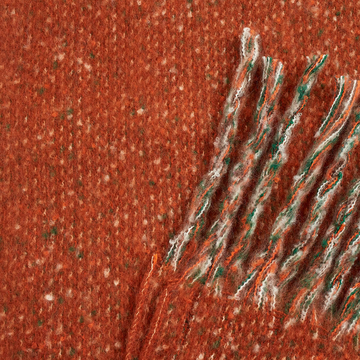 Verde Γυναικείο Κασκόλ 06-1138 Κεραμιδί