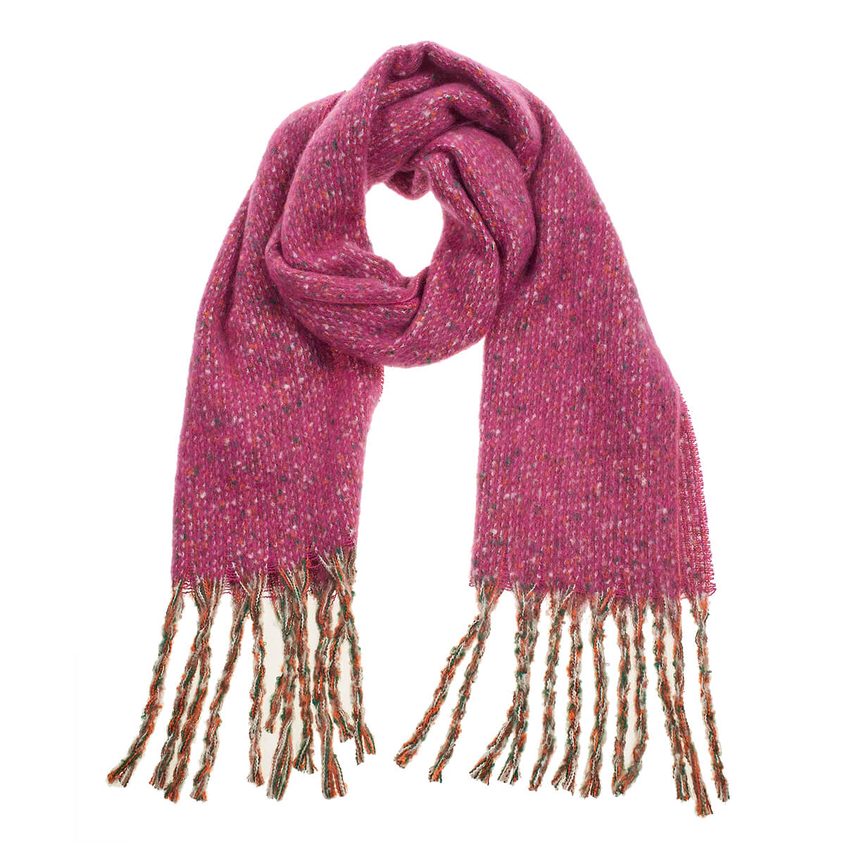 Verde Γυναικείο Κασκόλ 06-1138 Φούξια