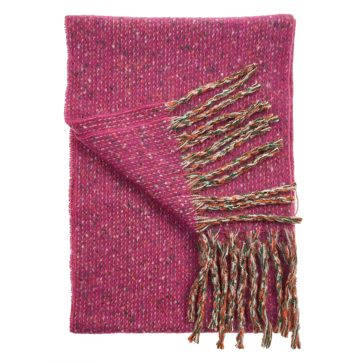 Verde Γυναικείο Κασκόλ 06-1138 Φούξια Verde Γυναικείο Κασκόλ 06-1138 Φούξια