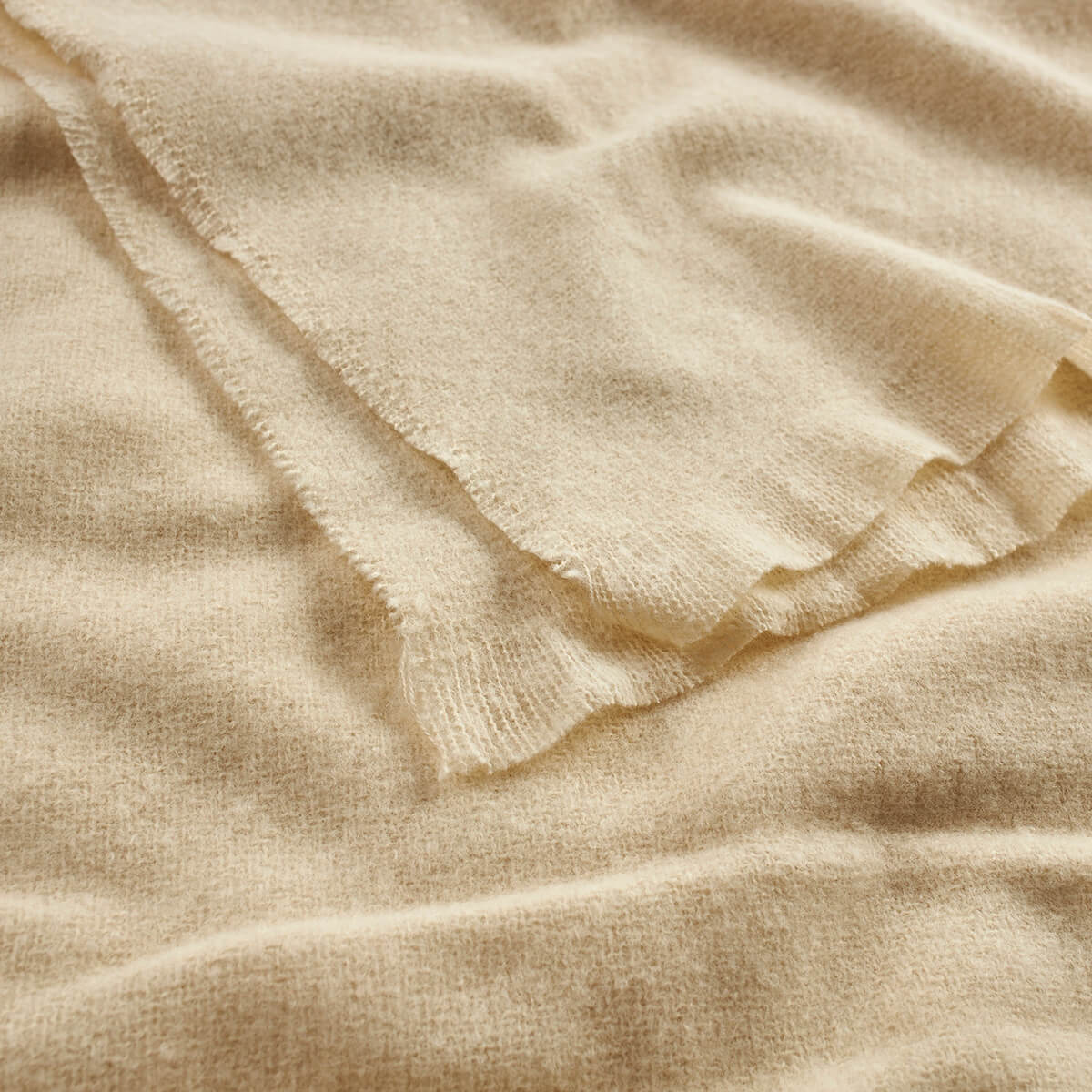 Verde Γυναικείο Κασκόλ 06-1143 Εκρού