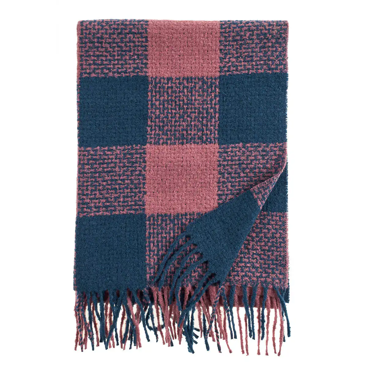 Verde Γυναικείο Κασκόλ 06-1145 Μπλε Verde Γυναικείο Κασκόλ 06-1145 Μπλε