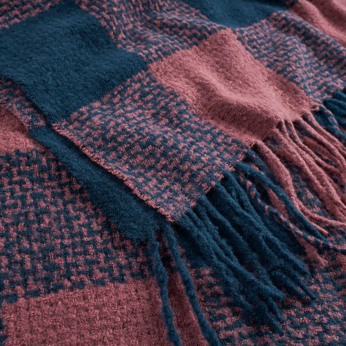 Verde Γυναικείο Κασκόλ 06-1145 Μπλε