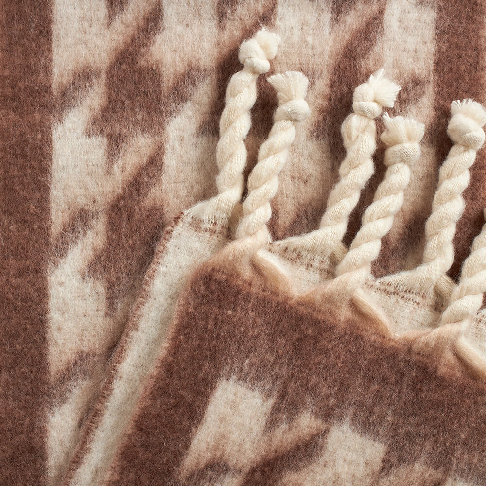 Verde Γυναικείο Κασκόλ 06-1146 Μπεζ