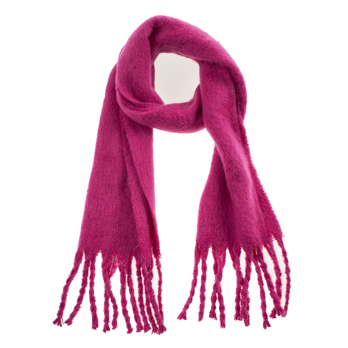 Verde Γυναικείο Κασκόλ 06-1147 Ματζέντα