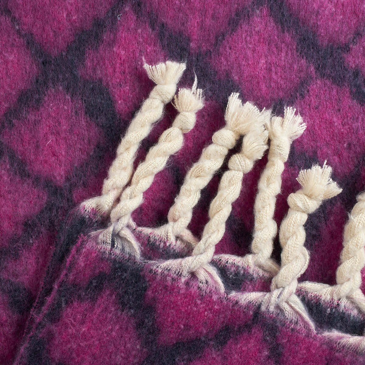 Verde Γυναικείο Κασκόλ 06-1149 Ματζέντα