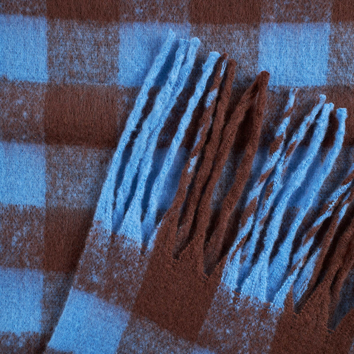 Verde Γυναικείο Κασκόλ 06-1153 Μπλε