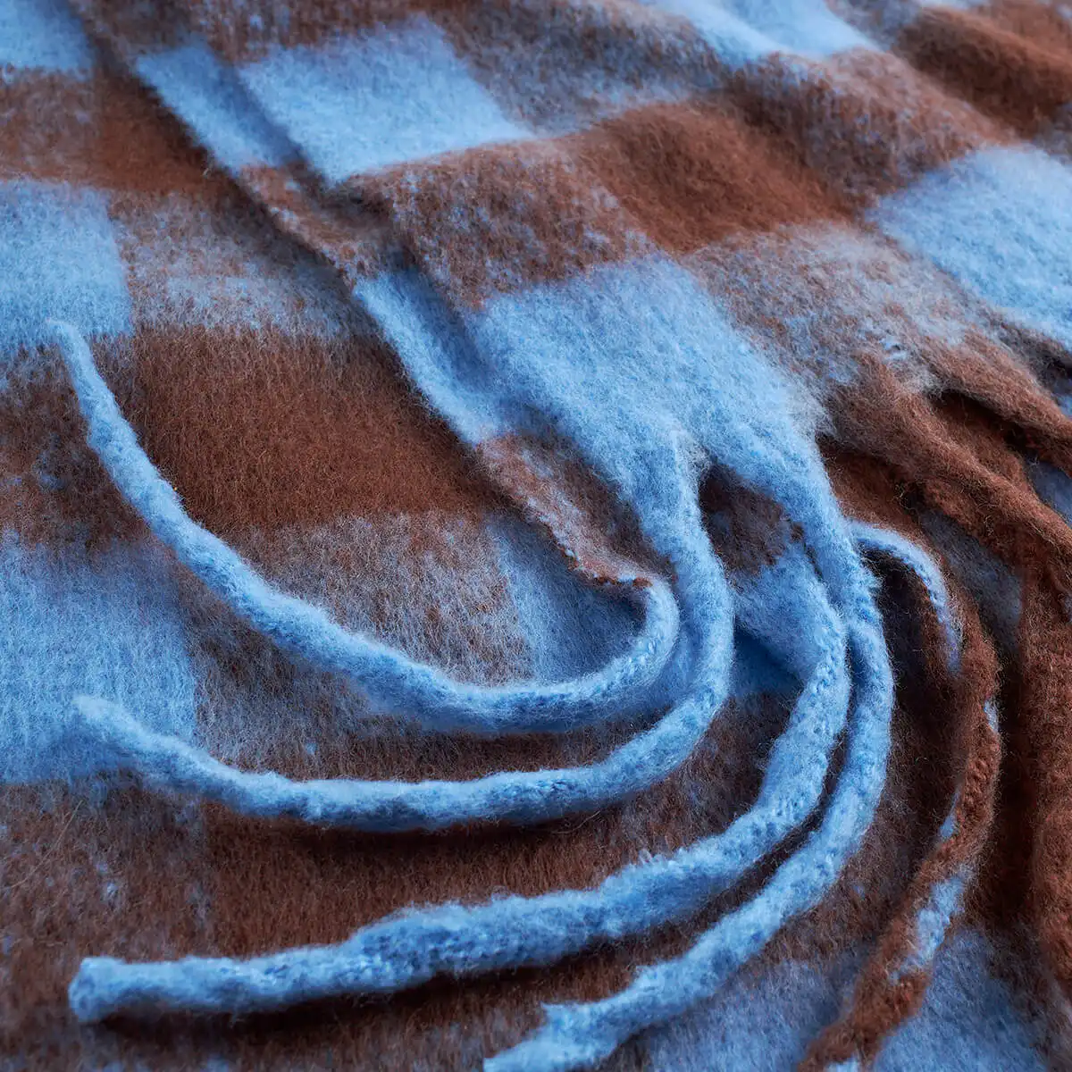 Verde Γυναικείο Κασκόλ 06-1153 Μπλε