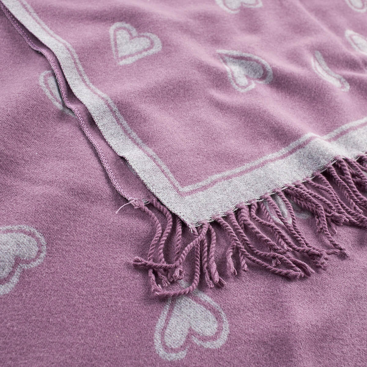 Verde Γυναικείο Κασκόλ 06-1155 Μωβ