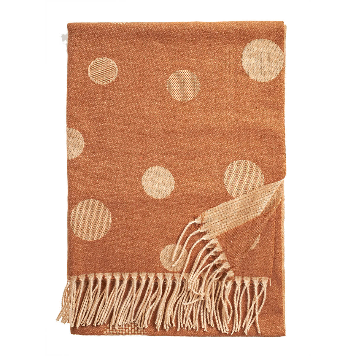 Verde Γυναικείο Κασκόλ 06-1161 Καμηλό