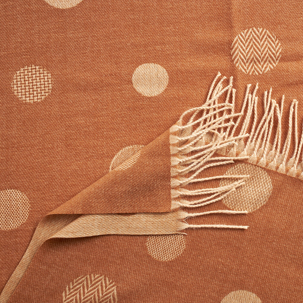 Verde Γυναικείο Κασκόλ 06-1161 Καμηλό