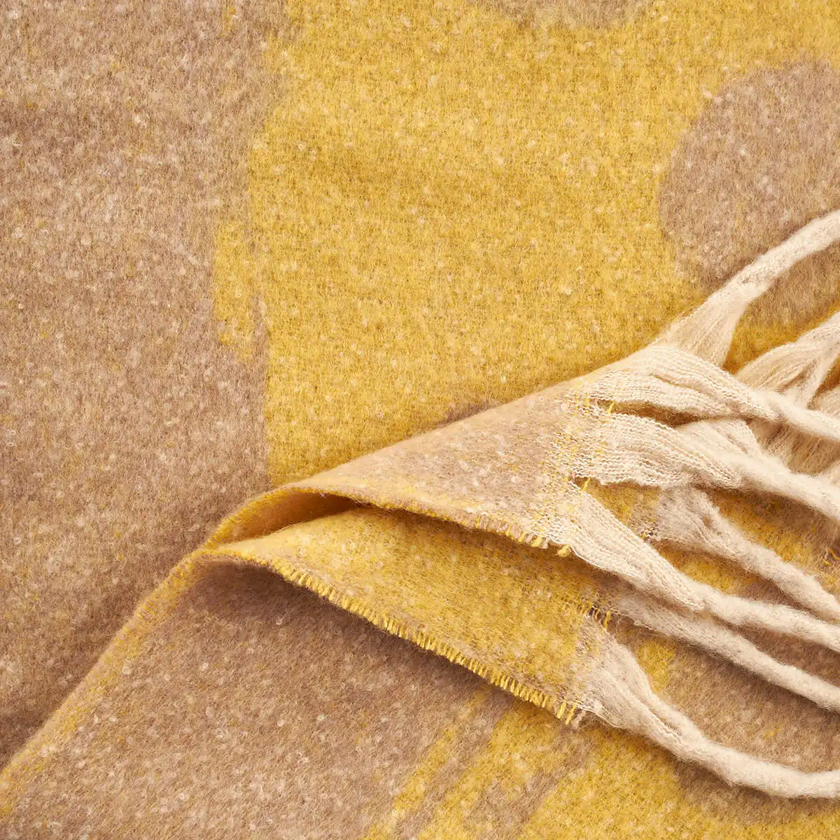 Verde Γυναικείο Κασκόλ 06-1172 Κίτρινο