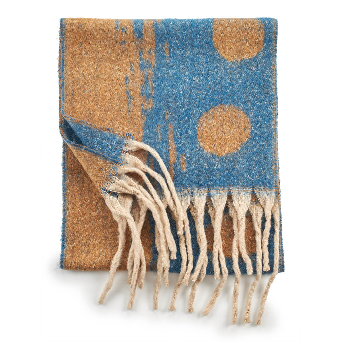 Verde Γυναικείο Κασκόλ 06-1172 Μπλε