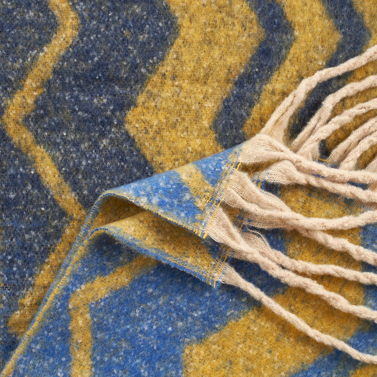 Verde Γυναικείο Κασκόλ 06-1173 Μπλε