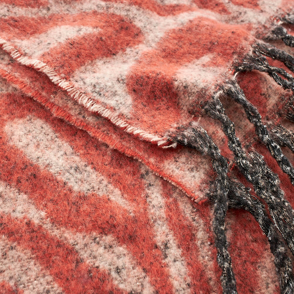 Verde Γυναικείο Κασκόλ 06-1176 Κεραμιδί