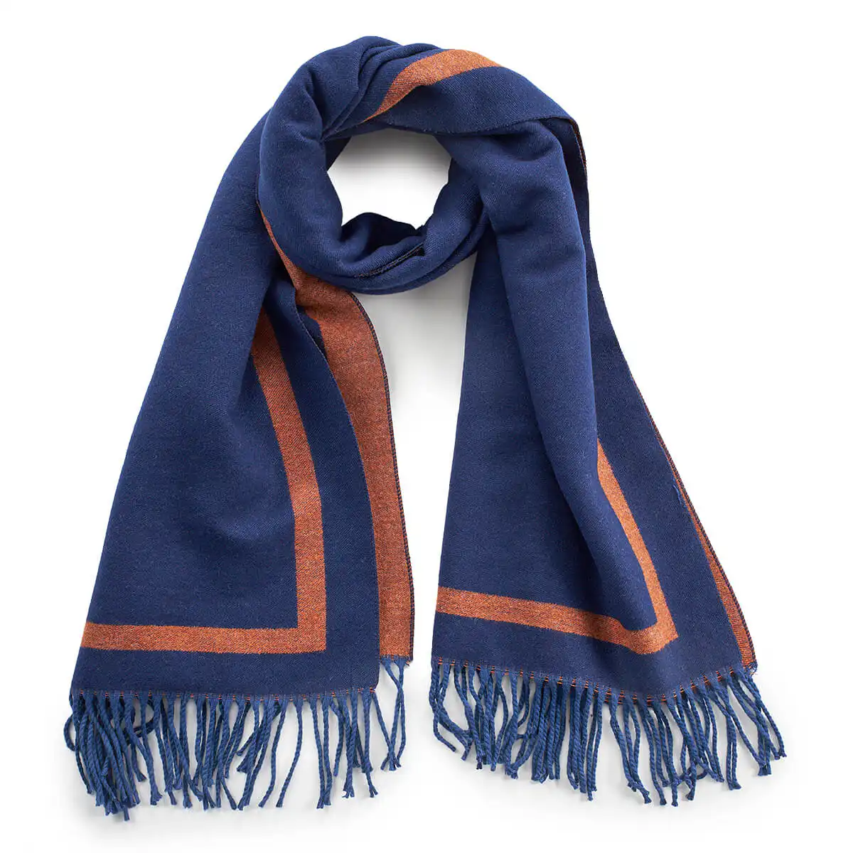 Verde Γυναικείο Κασκόλ 06-1178 Μπλε