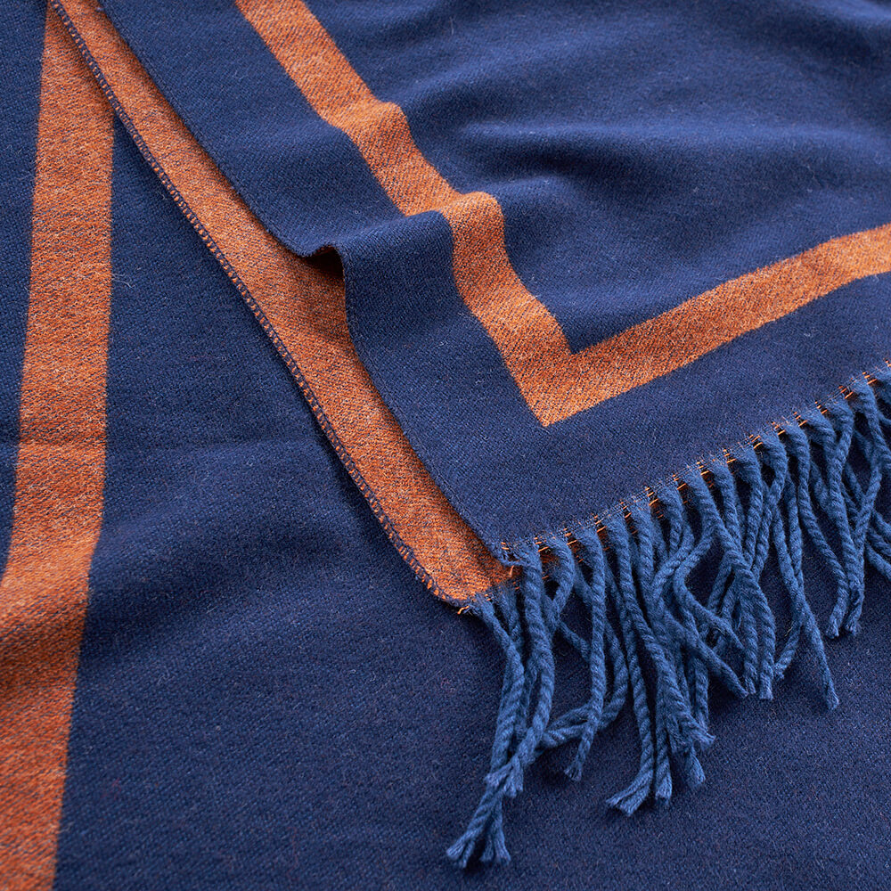 Verde Γυναικείο Κασκόλ 06-1178 Μπλε