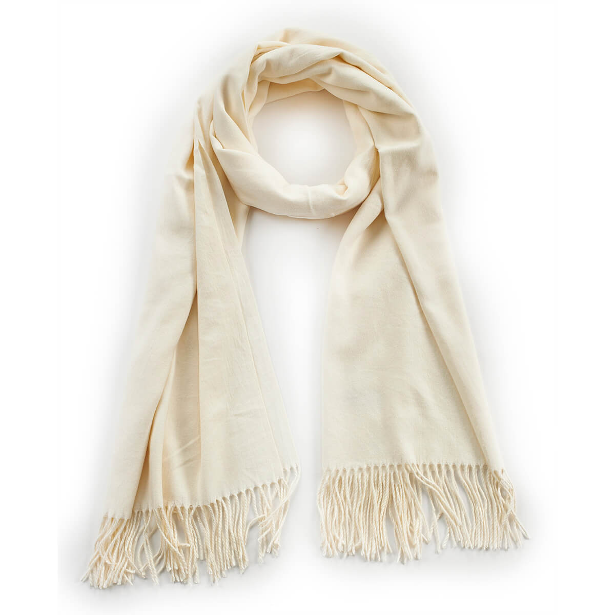 Verde Γυναικείο Κασκόλ 06-1185 Εκρού