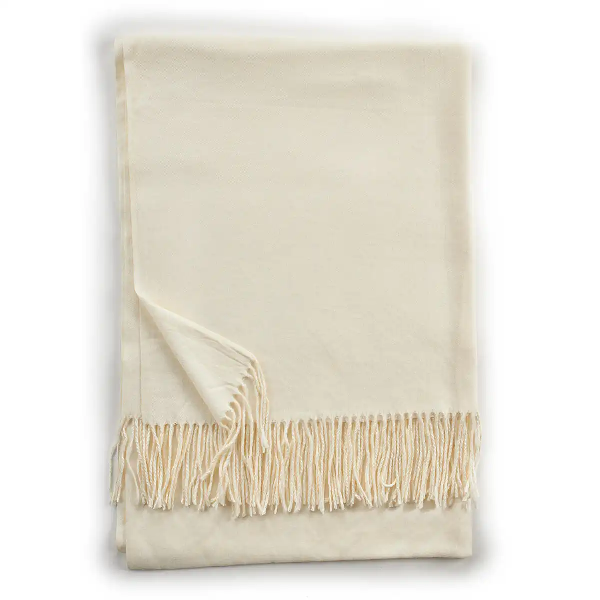 Verde Γυναικείο Κασκόλ 06-1185 Εκρού