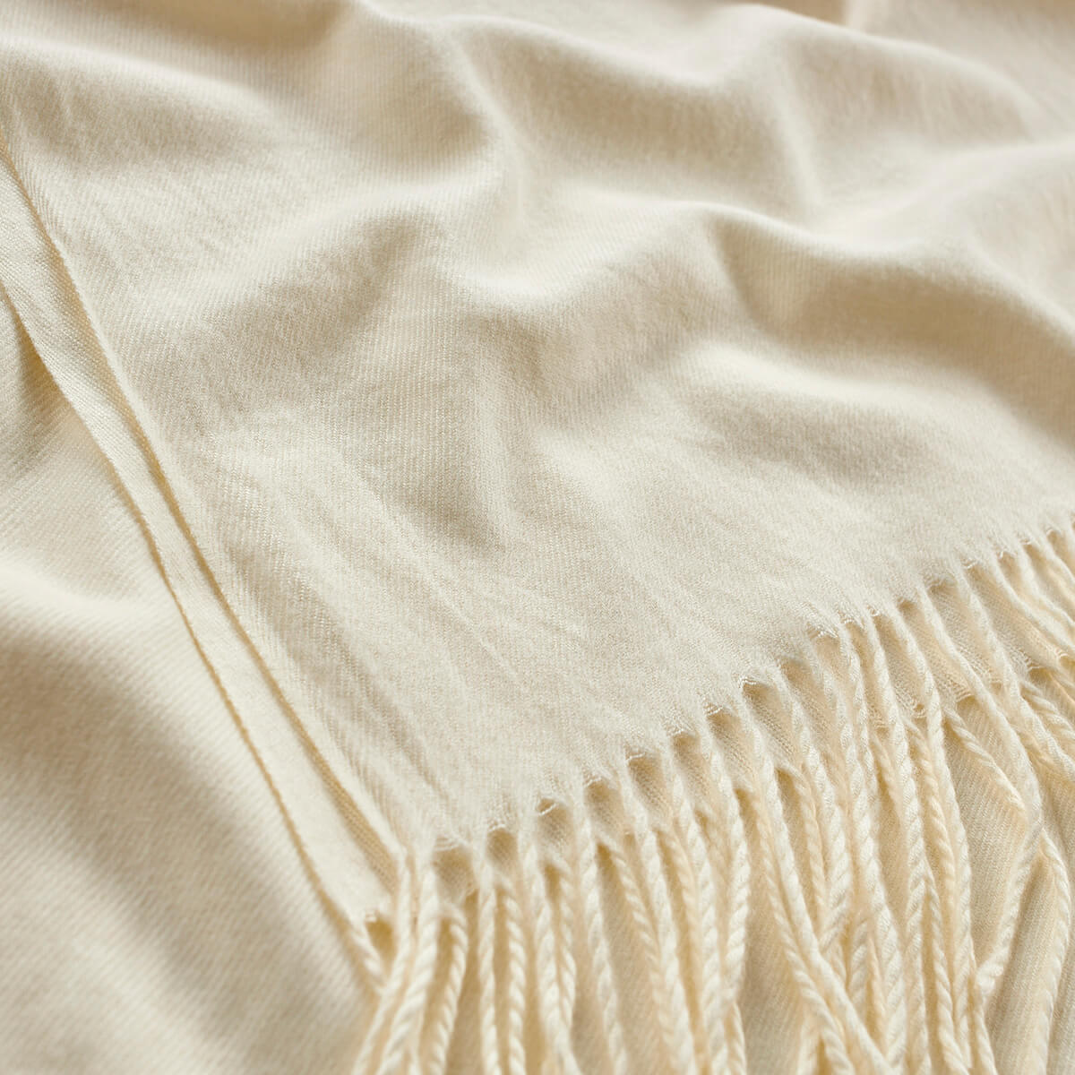 Verde Γυναικείο Κασκόλ 06-1185 Εκρού