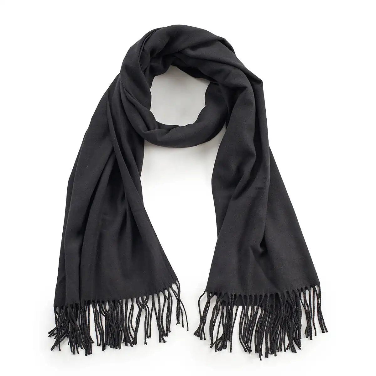 Verde Γυναικείο Κασκόλ 06-1185 Μαύρο