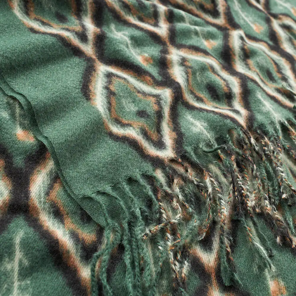 Verde Γυναικείο Κασκόλ 06-1187 Πράσινο