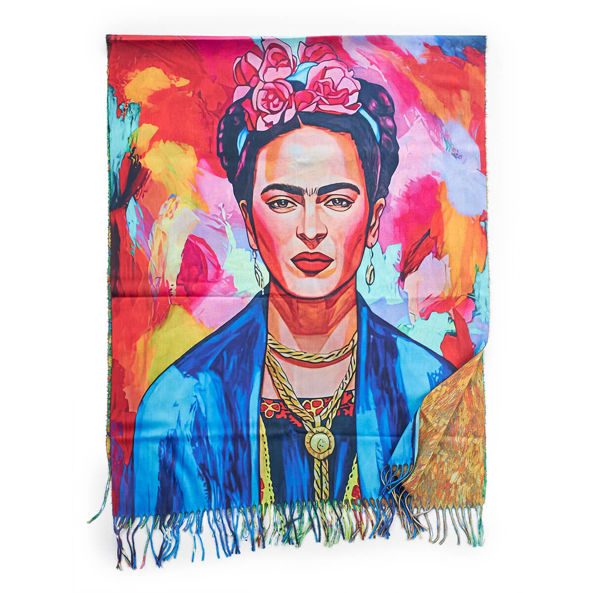 Verde Γυναικείο Κασκόλ 06-1188 Πολύχρωμο