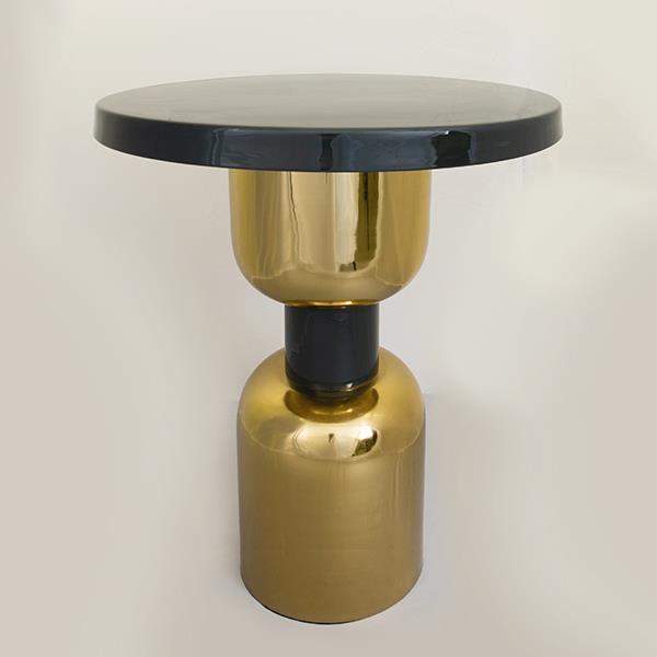 ΒΟΗΘΗΤΙΚΟ ΤΡΑΠΕΖΙ ΜΕΤΑΛΛΙΚΟ ΣΚΟΥΡΟ ΠΡΑΣΙΝΟ 51x51x60cm