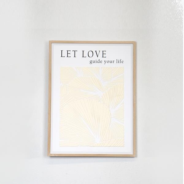 ΠΙΝΑΚΑΣ ΚΑΜΒΑΣ ΛΕΥΚΟΣ – ΚΡΕΜ 45×2.2x60cm