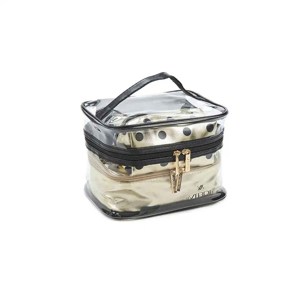 Verde Γυναικείο Νεσεσέρ Σετ 4 τεμ 07-0226 Χρυσό Verde Γυναικείο Νεσεσέρ Σετ 4 τεμ 07-0226 Χρυσό