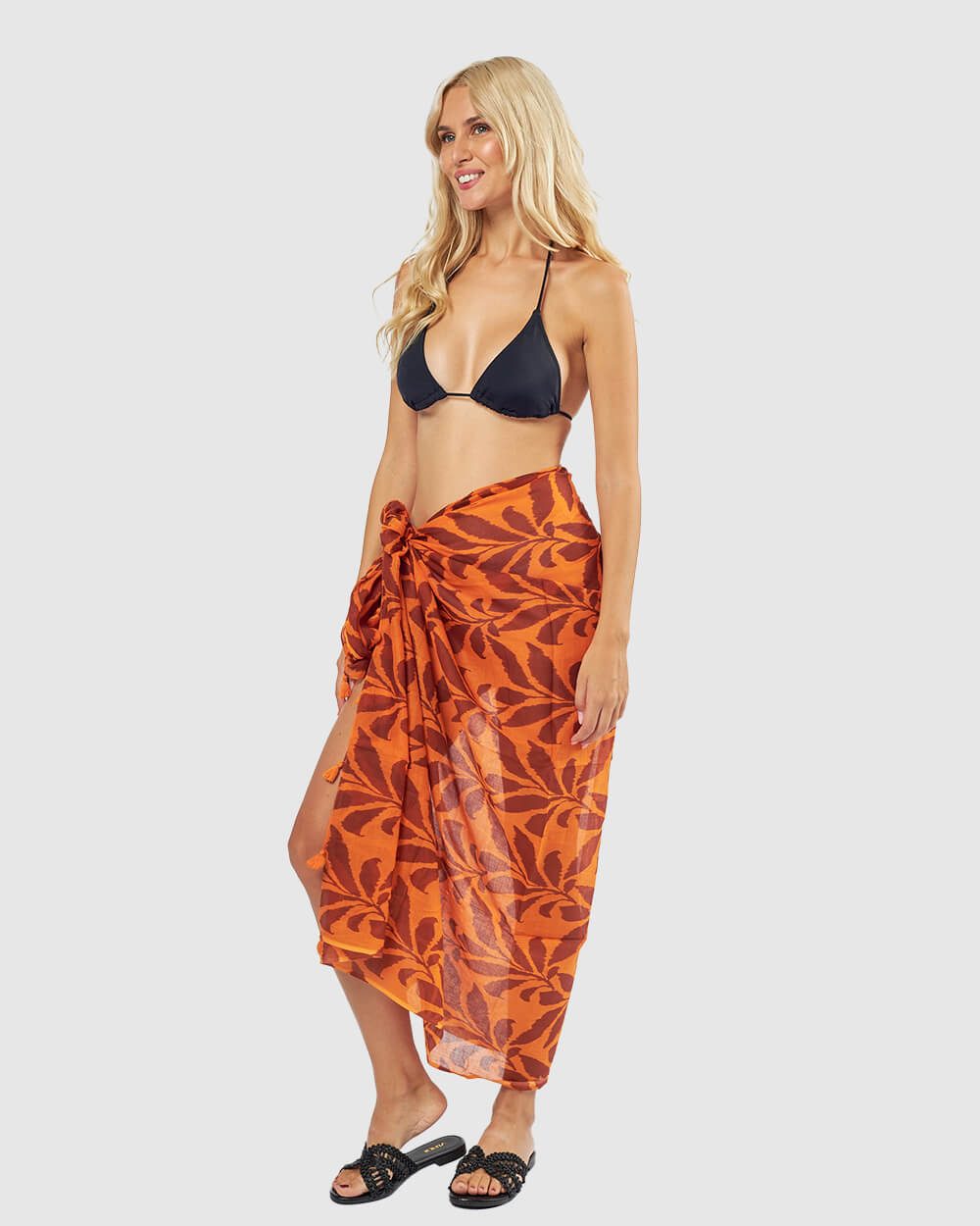 VERDE ΓΥΝΑΙΚΕΙΟ ΠΑΡΕΟ 08-0153 ΒΑΜΒΑΚΕΡΟ ΙΝΔΙΑΣ ΠΟΡΤΟΚΑΛΙ