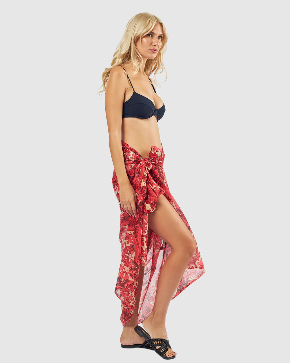 VERDE ΓΥΝΑΙΚΕΙΟ ΠΑΡΕΟ 08-0154 ΒΑΜΒΑΚΕΡΟ ΙΝΔΙΑΣ ΚΟΚΚΙΝΟ