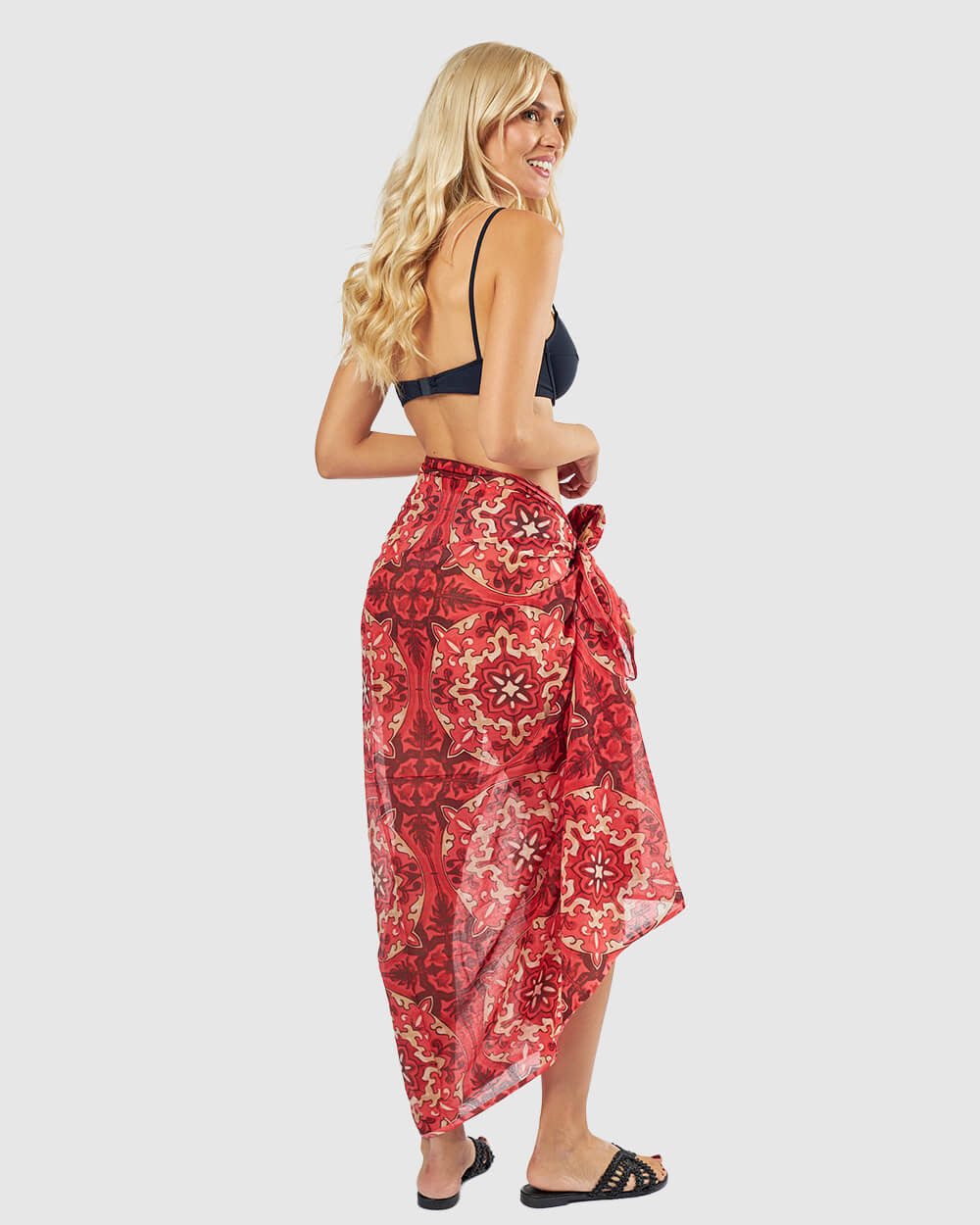 VERDE ΓΥΝΑΙΚΕΙΟ ΠΑΡΕΟ 08-0154 ΒΑΜΒΑΚΕΡΟ ΙΝΔΙΑΣ ΚΟΚΚΙΝΟ