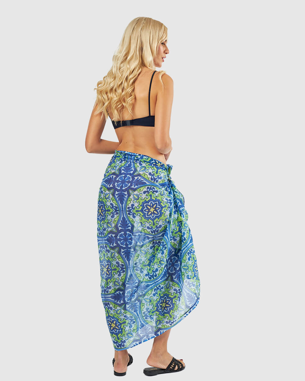 VERDE ΓΥΝΑΙΚΕΙΟ ΠΑΡΕΟ 08-0154 ΒΑΜΒΑΚΕΡΟ ΙΝΔΙΑΣ ΜΠΛΕ